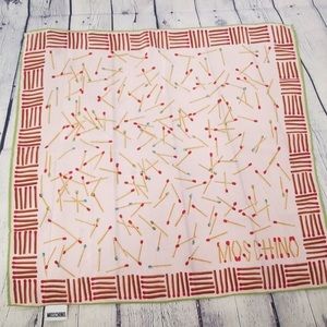 Moschino silk scarf